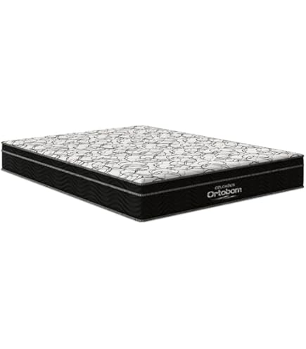 Colchão Casal Espuma D45 Lazio Pillow Top 138x188x29cm Branco